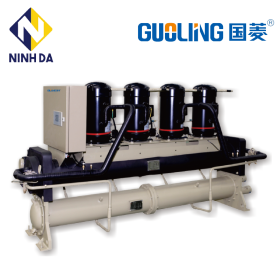 máy làm lạnh kiểu xoắn ốc giải nhiệt nước